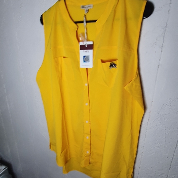 Womens East Carolina University Button up Blouse - Picture 3 of 8